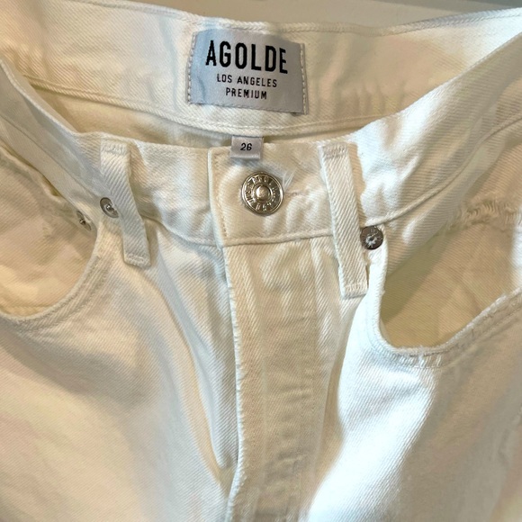 Agolde Denim - AGOLDE high rise 90’s crop Jean
